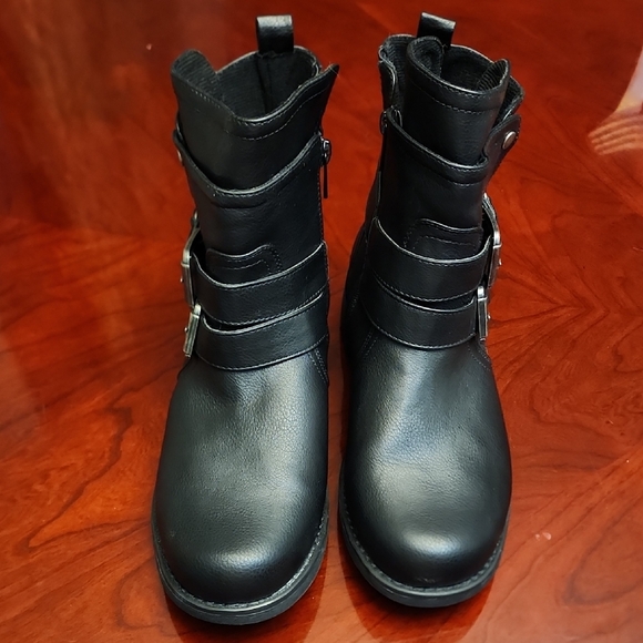 Torrid Black Combat Boots | Size 10WW - Picture 1 of 5